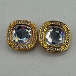 Vintage Swarovski SAL Crystal Earrings